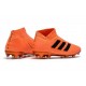 New Adidas Nemeziz 18+ FG Soccer Boots - Orange Black