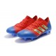 adidas World Cup 2018 Messi Nemeziz 18.1 FG - Red Blue Silver