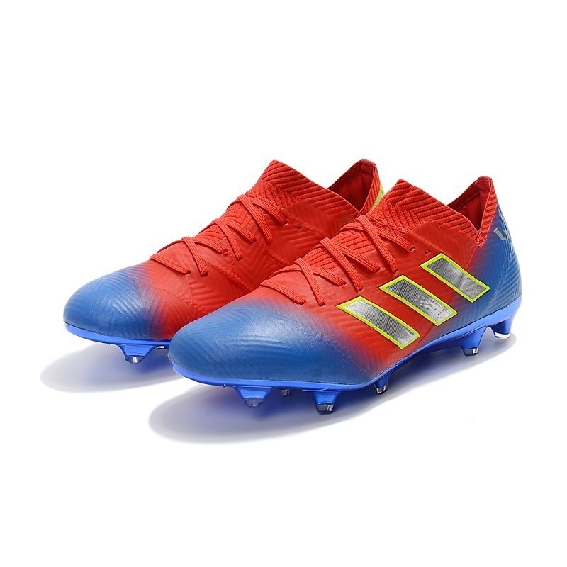 messi red and blue cleats