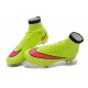 New 2015 Nike Mercurial Superfly Iv FG Football Cleats Volt Hyper Punch