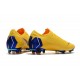 Nike Mercurial Vapor XII Elite FG Mens Soccer Boot - Yellow Blue