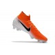 Nike New Mercurial Superfly VI 360 Elite FG Cleat - Orange White