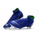 Nike New Mercurial Superfly VI 360 Elite FG Cleat - Blue Silver