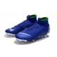Nike New Mercurial Superfly VI 360 Elite FG Cleat - Blue Silver