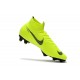 Nike New Mercurial Superfly VI 360 Elite FG Cleat - Volt Black