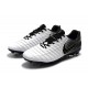 Nike Tiempo Legend VII FG Men's Soccer Cleats - White Black