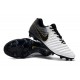 Nike Tiempo Legend VII FG Men's Soccer Cleats - White Black