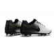 Nike Tiempo Legend VII FG Men's Soccer Cleats - White Black