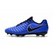 Nike Tiempo Legend VII FG Men's Soccer Cleats - Blue Black