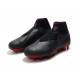 Nike Phantom Vision Elite DF Firm Ground Cleats Black Red