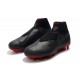 Nike Phantom Vision Elite DF Firm Ground Cleats Black Red