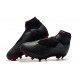 Nike Phantom Vision Elite DF Firm Ground Cleats Black Red