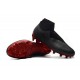 Nike Phantom Vision Elite DF Firm Ground Cleats Black Red