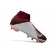 New Nike Phantom Vision Elite DF FG Soccer Boots - Red Silver