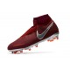 New Nike Phantom Vision Elite DF FG Soccer Boots - Red Silver