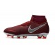 New Nike Phantom Vision Elite DF FG Soccer Boots - Red Silver