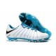 Nike Hypervenom Phantom III FG Men Cleats - White Blue