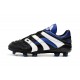 adidas Predator Accelerator FG Soccer Cleats - Black White Blue