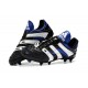 adidas Predator Accelerator FG Soccer Cleats - Black White Blue