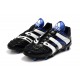 adidas Predator Accelerator FG Soccer Cleats - Black White Blue