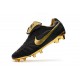 Nike Tiempo Legend VII R10 FG Men's Soccer Cleats - Black Golden