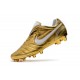 Nike Tiempo Legend VII R10 FG Men's Soccer Cleats - Golden White