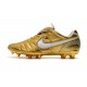 Nike Tiempo Legend VII R10 FG Men's Soccer Cleats - Golden White