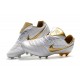 Nike Tiempo Legend VII R10 FG Men's Soccer Cleats - White Golden