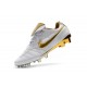 Nike Tiempo Legend VII R10 FG Men's Soccer Cleats - White Golden