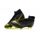 Nike New Mercurial Superfly VI 360 Elite FG Cleat - Black Grey Yellow