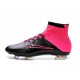 New 2015 Nike Mercurial Superfly Iv FG Football Cleats Leather Hyper Pink Black