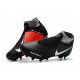 New Nike Phantom Vision Elite DF FG Soccer Boots - Black Red White