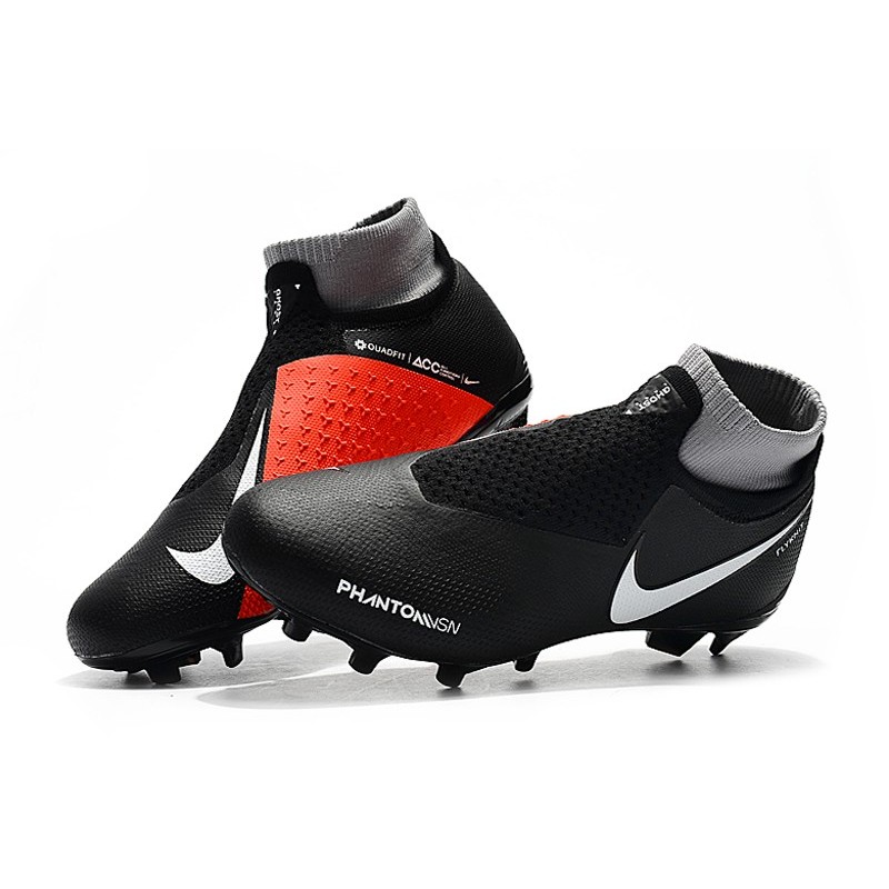 nike phantom vision red and black