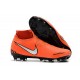 New Nike Phantom Vision Elite DF FG Soccer Boots - Orange Black Silver