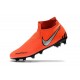 New Nike Phantom Vision Elite DF FG Soccer Boots - Orange Black Silver