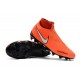 New Nike Phantom Vision Elite DF FG Soccer Boots - Orange Black Silver