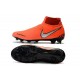 New Nike Phantom Vision Elite DF FG Soccer Boots - Orange Black Silver