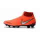 New Nike Phantom Vision Elite DF FG Soccer Boots - Orange Black Silver