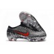 Nike Mercurial Vapor XII Elite FG Neymar Soccer Boot - Black White Red