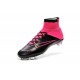 New 2015 Nike Mercurial Superfly Iv FG Football Cleats Leather Hyper Pink Black