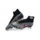 Nike Mercurial Superfly 6 Elite FG Neymar Soccer Boot Black Red