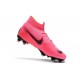 Nike Mercurial Superfly 6 Elite FG Mens Soccer Boot Pink Black