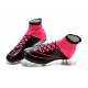 New 2015 Nike Mercurial Superfly Iv FG Football Cleats Leather Hyper Pink Black