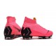 Nike Mercurial Superfly 6 Elite FG Mens Soccer Boot Pink Black
