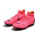 Nike Mercurial Superfly 6 Elite FG Mens Soccer Boot Pink Black