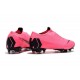 New Nike Mercurial Vapor 12 Elite FG Cleats Pink Black