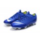 New Nike Mercurial Vapor 12 Elite FG Cleats Blue Silver