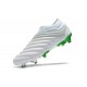 adidas Copa 19+ FG Firm Ground Soccer Cleats - White Green