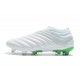 adidas Copa 19+ FG Firm Ground Soccer Cleats - White Green