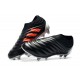 adidas Copa 19+ FG Firm Ground Soccer Cleats - Black Red
